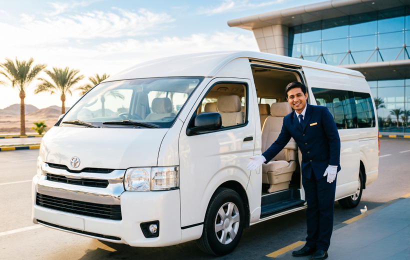 Sharm Airport to Taba City Minibus Transfer